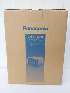 未使用品　Panasonic パナソニック CN-HE02D ストラーダ カーナビ 180mm フルセグ地デジ DVD USB Bluetooth　a