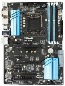 ASRock Z97 Pro4 LGA 1150 Intel Z97 HDMI SATA 6Gb/s USB 3.0 ATX Intel Motherboard