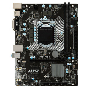 美品 MSI H110M PRO-D マザーボード　Intel H110 LGA 1151 Micro ATX 