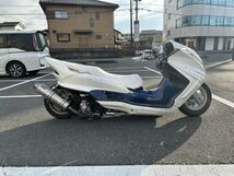 車高長 LED 300連　ロンホイ　YAMAHAマジェスティ C SG03J 250 ホワイト　白　通勤　関東　茨城　千葉　東京　神奈川　ビックスクーター_画像8