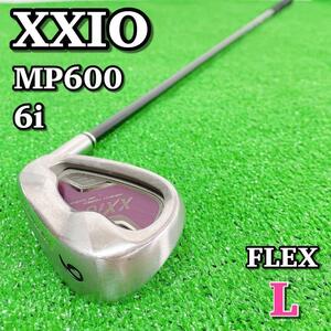 A109 XXIO MP600 レディースゴルフクラブ 6番アイアン ゼクシオ フレックスL 女性 