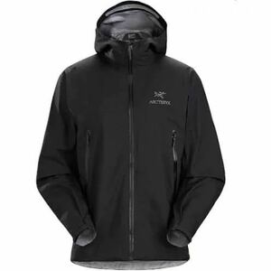 XSサイズ メンズ ARC'TERYX BETA JACKET BLACK バードエイド付 旧ロゴ アークテリクス ベータジャケット ブラック 新品未使用 送料無料