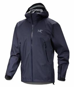 Mサイズ メンズ ARC'TERYX BETA JACKET BLACK SAPPHIRE 2023 バードエイド付 アークテリクス ベータ ジャケット ブラック サファイア 新品