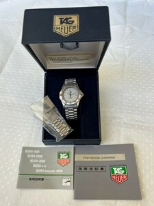 ★TAG HEUER 2000Professional★ 200m 962.213 Quartz Date Boys★ タグ・ホイヤー クオーツ ボーイズ★　ワンオーナー