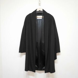 Max mara (J40) ファーストライン キャメル100％ ベルト付 ガウンカラー マックスマーラ　黒　10161723000　H12-78