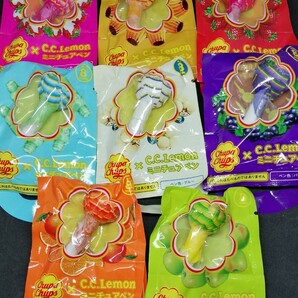 チュッパチャップス◇C.C.lemon ミニチュアペン 全8種類コンプ【未開封】※送料無料 ChupaChups 【訳あり】