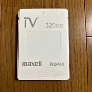 送料無料　iVDRS 320GB maxell マクセル　カセットHDD