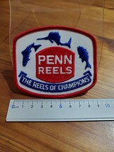 Penn Reels THE REELS OF CHAMPIONS ペンリール リールオブチャンピオン ワッペン エンブレム_画像2