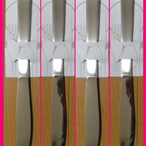 【送料無料:4本】★ステーキ ナイフ★ファミリーにおすすめ:カトラリーセット★キャンプ アウトドア★S