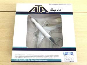 300 (17-13) インファイト500 ダイキャスト製 ATA Big Ed LOCKHEED MARTIN L1011 TRISTAR 1/500 現状品