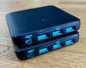 2個セット Anker PowerPort Atom III Slim 4ポート 65W A2045