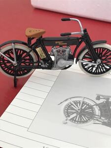 フランクリンミント 1/24 ハーレーダビッドソン 1909 Vツイン B11WC27 箱・説明書付 Harley Davidson V-Twin