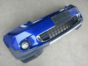  Mini кроссовер Cooper D R60 XD20F оригинальный передний бампер синий B62 б/у 