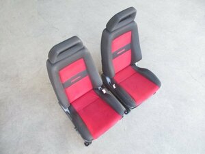 ラパン HE21S 純正オプション RECARO レカロシート 左右セット 中古