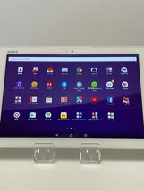 バッテリー 訳あり品 Xperia Z4 Tablet SOT31 au SO-05G同型 10.1インチ Android 5.0.2 ホワイト ワンセグ/タブレット本体【送料無料】_画像6