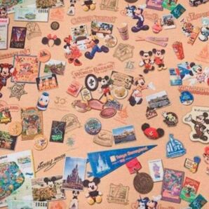 ディズニーヒストリー柄 合皮生地 フェイクレザー