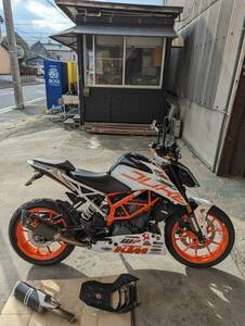 ktm/2017年式390duke/車検令和６年１０月/キー２本キーカード有