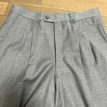 ランバン LANVIN ウール100% パンツ　グレー　サイズ82 スラックス_画像4