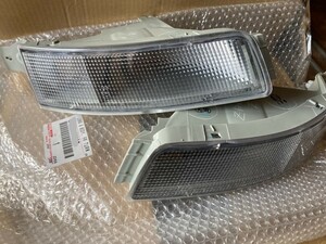 トヨタ MR2 SW20 フロント ターンシグナルランプ レンズ LR LENS FRONT TURN SIGNAL LAMP LH RH Genuine TOYOTA 1996/06-