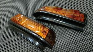 トヨタ スプリンタートレノ SPRINTER TRUENO AE86 サイドターンシグナルランプ レンズ LR 純正 LENS SIDE TURN SIGNAL LAMP LH RH Genuine