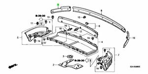 ホンダ S2000 ABA-AP1 リテーナー R サイドソフトトップ RETAINER R SIDE SOFT TOP Genuine HONDA AP2 F20C 純正 JDM OEM メーカー純正品