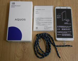 ★☆　AQUOS sense3 SHV４５　４G/６４G　UQ版　中古　現状品　☆★