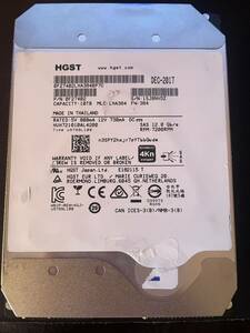 HGST 10TB SAS 7.2K 3.5インチ HDD 1点【中古動作品】　⑨