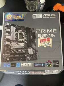 ジャンク　ASUS PRIME B660M-A D4 マザーボード 