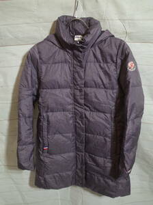  lady's pj319 FILA filler herringbone pattern f-ti- down coat S purple series 