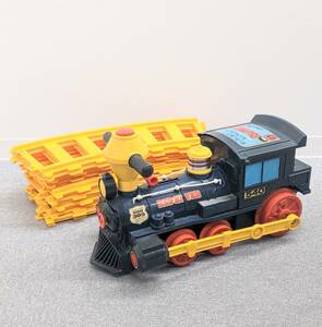 【1427】ビッグロコ レトロ 当時物 ヨネザワ BIG LOCO はしれきかんしゃ 乗用SL 玩具 MADE IN JAPAN 日本製 おもちゃ 機関車 鉄道 レア