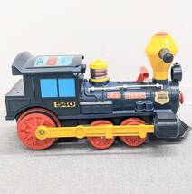 【1427】ビッグロコ レトロ 当時物 ヨネザワ BIG LOCO はしれきかんしゃ 乗用SL 玩具 MADE IN JAPAN 日本製 おもちゃ 機関車 鉄道 レア_画像3
