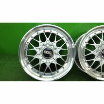 アルファード/ヴェルファイア等に■BBS RSⅡ 045 社外アルミホイール 17x7J 5穴 114.3 +33 約65 4本SET■中古 傷,腐食あり■帯広市手渡し可_画像8