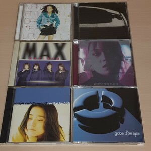 CD 安室奈美恵　MAX　globe　久宝留理子　6枚セット