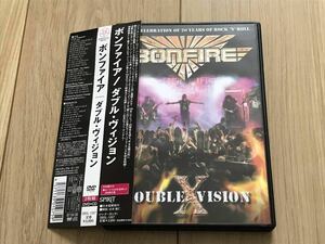 [国内盤DVD+CD:廃盤] BONFIRE ボンファイア / BOUBLE VISION ダブル ヴィジョン