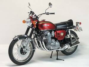 青島文化教材社 1/12 HONDA CB750 FOUR '69 塗装済み完成品