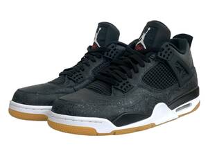 NIKE (ナイキ) Air Jordan 4 Retro Laser Black Gum エアジョーダン4 レーサー ブラック ガム CI1184-001 30.5cm ブラック メンズ/004