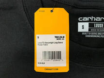 Carhartt (カーハート) Workwear LS Pocket T-Shirt ロンT 長袖Tシャツ K126 黒 BLACK L メンズ /036_画像4