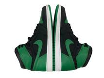 NIKE (ナイキ) AIR JORDAN 1 RETRO HIGH OG エアジョーダン 1 レトロ ハイ スニーカー 555088-030 28cm US10 ブラック×パイングリーン/028_画像4