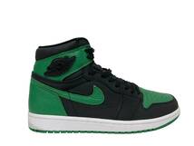 NIKE (ナイキ) AIR JORDAN 1 RETRO HIGH OG エアジョーダン 1 レトロ ハイ スニーカー 555088-030 28cm US10 ブラック×パイングリーン/028_画像2