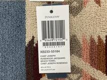 PENDLETON (ペンドルトン) CHIEF JOSEPH SLATE JACQUARD TOWEL ビーチタオル ブランケット スレート XB233-53803 アウトドア雑貨/027_画像6