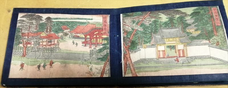 उकियो-ए क्योटो प्रसिद्ध स्थान 30 पत्तियां प्रिंट पुस्तक ओरिजो वुडब्लॉक प्रिंट निशिकी-ए प्रसिद्ध स्थान चित्र, चित्रकारी, Ukiyo ए, छपाई, अन्य