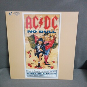 AC/DC No Bull Live - Plaza De Toros Madrid LD レーザーディスク　AMLY-8095 