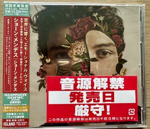 [ショーン・メンデス / Shawn Mendes] 3rdアルバム 見本品 2018年