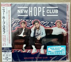 [ニュー・ホープ・クラブ / New Hope Club] ウェルカム・トゥ・ザ・クラブ - EP 新品未開封 2019年