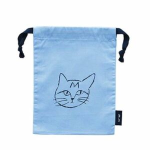 松尾ミユキ　巾着バッグ　Drawstring bag Matsuo Miyuki （S ）グリーン