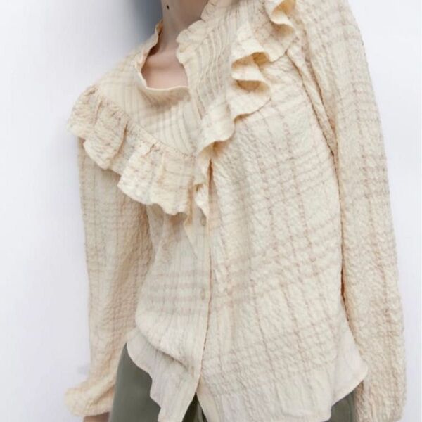 ZARA完売品 チェックシャツ