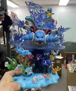 33cm カメックス ポケモン フィギュア　PVC製品 ガレージキット