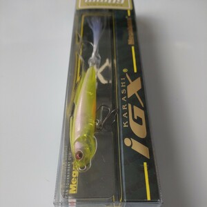 【新品未使用】メガバス／カラシ IGX 60S《ITO-KINARI》 KARASHI 