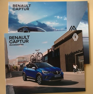 RENAULT キャプチャー カタログ　アクセサリーカタログ付 