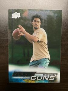 Bryce Young 2023 UD Goodwin Champions Young Guns Clear Cut Exclusives RC Rookie SSP 1:400pcs (カートン1枚)